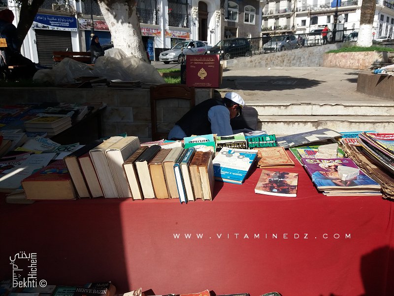 Les bouquinistes saisonniers d'Alger : L'ivre passion à ciel ouvert !