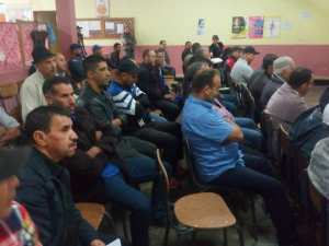 rencontre avec les céréalicultures le 17 octobre 2018  à Frikat.