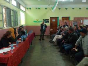 rencontre avec les céréalicultures le 17 octobre 2018  à Frikat.