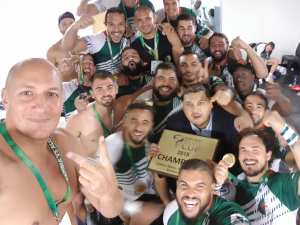 L'équipe nationale algérienne de rugby championne d Afrique 2018!!! Merci a tous nos partenaires.