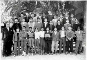 Tlemcen école de la Gare 1950