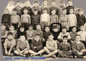 1960 - CM1 - école jules ferry