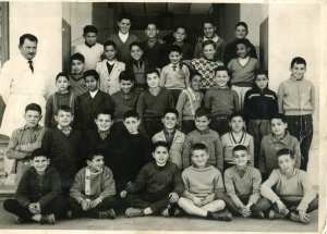 1961 - Classe de cm2 monsieur muller yvon - Ecole duffaut , ecole maternel place des victoires ,