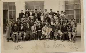 1949 - Classe de 5è collège batna - College de batna