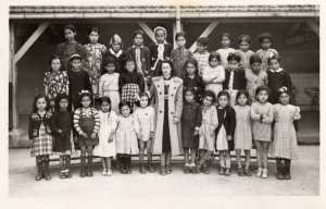 1950 - Classe dite  d'initiation setion A - école de filles