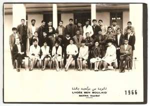 1966 - 1ère Moderne-Lycée Ben Boulaid-Batna- - école de filles