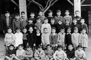 1951 - CP Ecole Louis Maudet à Bougie (Algérie) - Louis maudet (ibn toumert)
