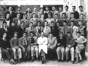 1953 - Lycée Duveyrier-1ère.M3-1953/54 - Ibn el rochd (ex  duveyrier)