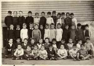1954 - Cours préparatoire  Mme  GIBOT - Ecole bonnier