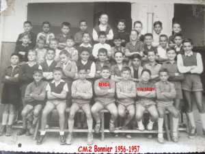 1957 - ECOLE BONNIER CM2 - Ecole bonnier