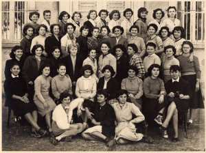 1952 - 3ème M 2 - Lycée de jeunes filles de blida