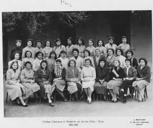 1956 - 2m2 - Lycée de jeunes filles de blida