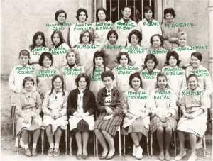1959 - 4ème - Lycée de jeunes filles de blida