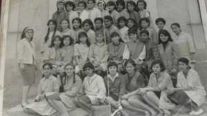 1964 - Classe de 5eme  - Lycée de jeunes filles de blida