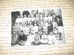 1957 - MME LAMARQUE - Ecole orangerie