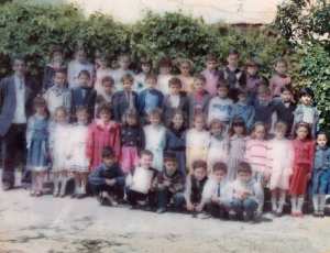 1990 - Première année primaire CP - Ecole primaire des rosiers et des violettes