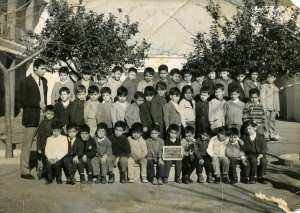 1970 - Premiere annee scolaire - école jean de la fontaine