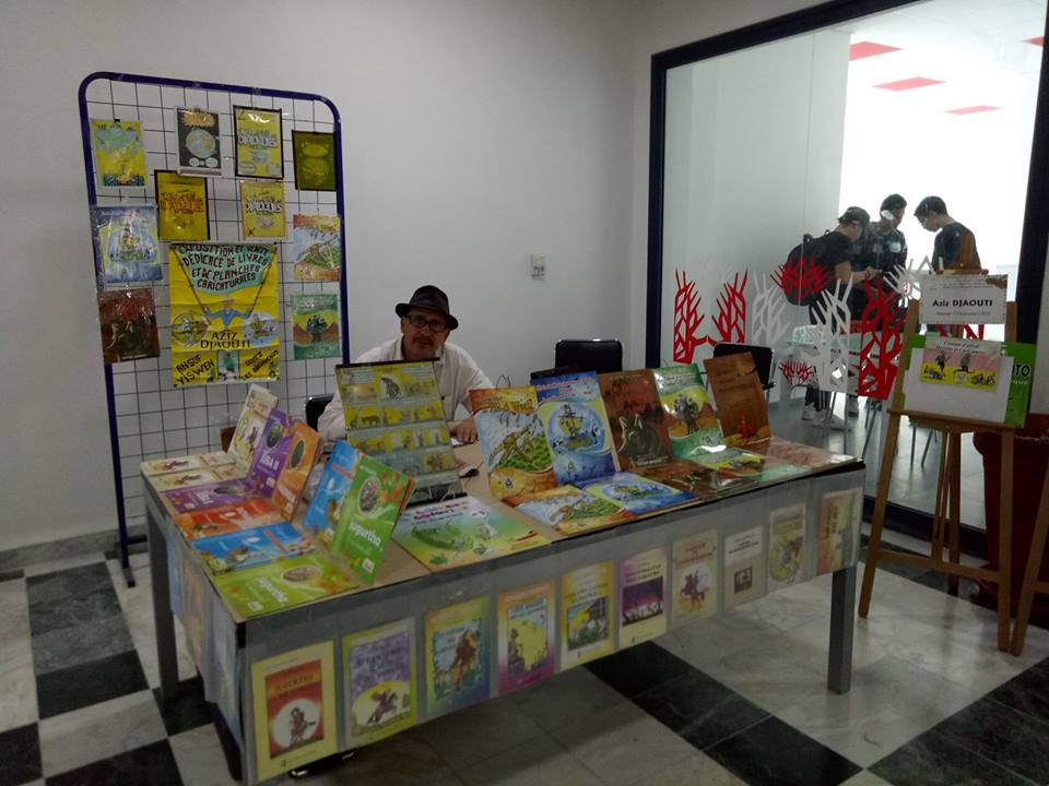 Les éditions DALIMEN au salon de la bande dessinée Tizi bulle