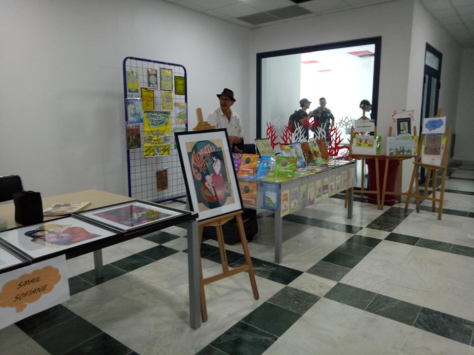 Les éditions DALIMEN au salon de la bande dessinée Tizi bulle