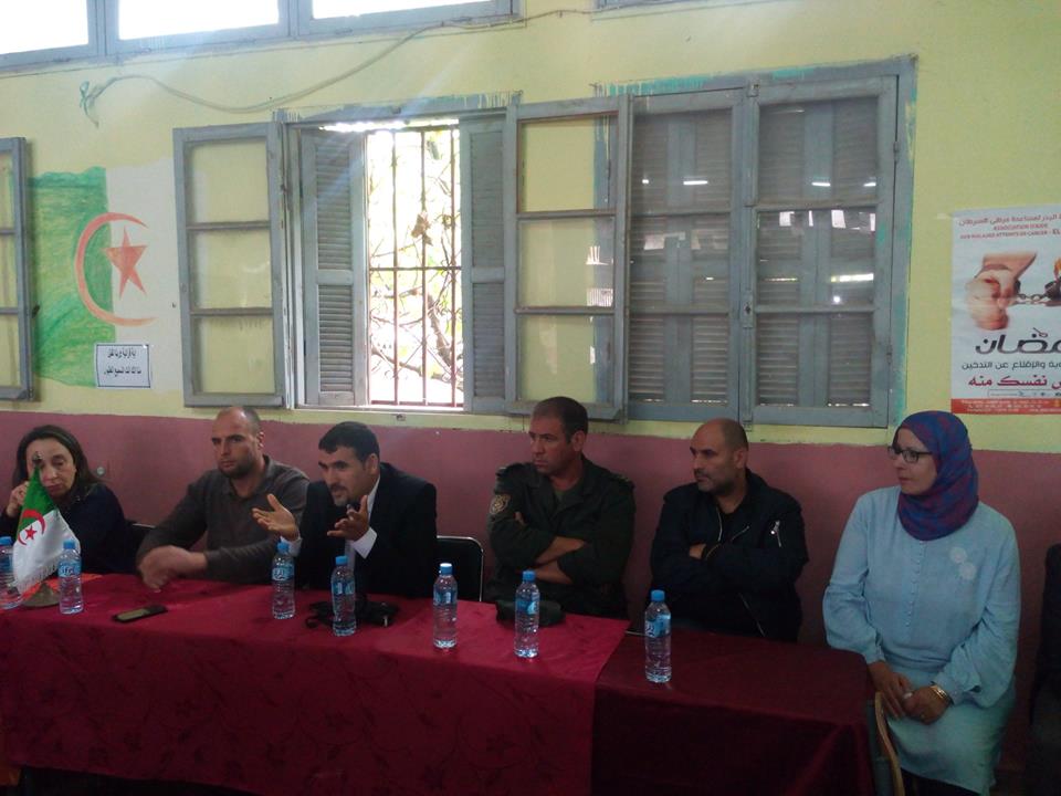 rencontre avec les céréalicultures le 17 octobre 2018  à Frikat.