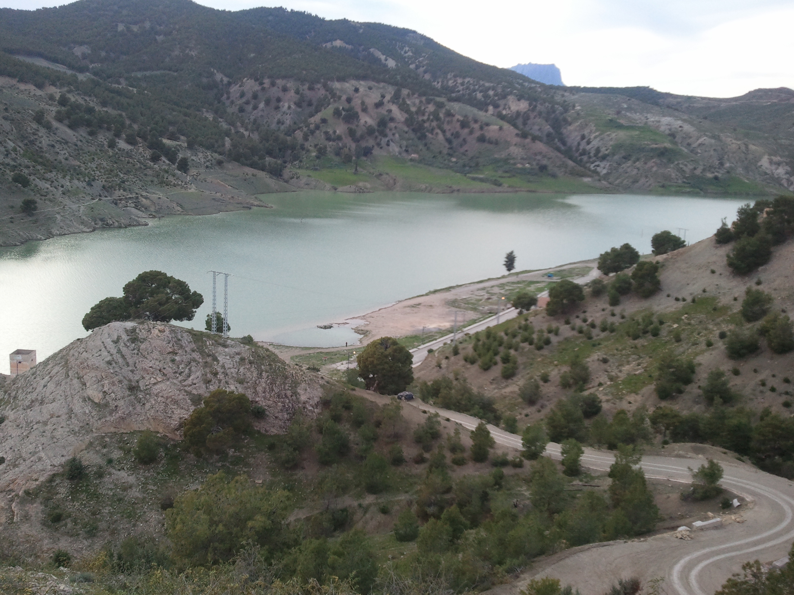 منظر رائع من سد كدية الرصفة ببني شعيب