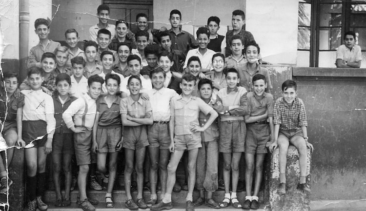 1954 - 6 eme école Jules Ferry Tlemcen - école jules ferry