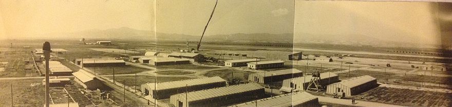 L'aéroport de Tlemcen pendant la guerre d'Algérie.(1957)