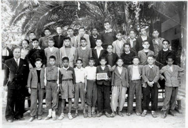 Tlemcen école de la Gare 1950