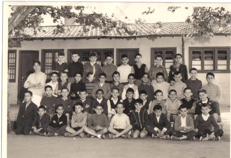 1959 - Classe de Melle CRUFFT CM1 - école jules ferry