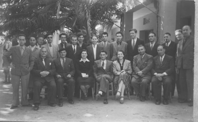1949 - Enseignants de l'école de la gare - école de la gare