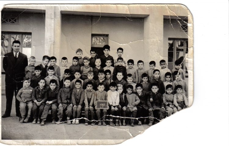 1961 - CP - école de la gare