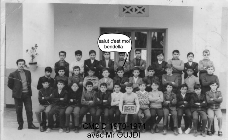 1970 - CM2D - école de la gare
