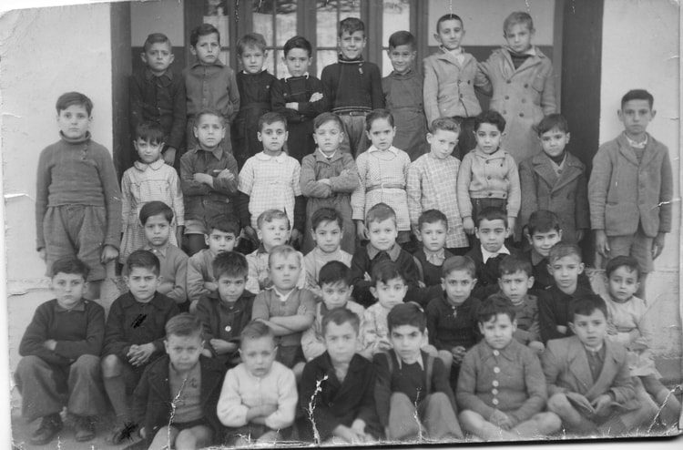 1949 - Cours Préparatoire école Duffaut - Ecole duffaut , ecole maternel place des victoires ,
