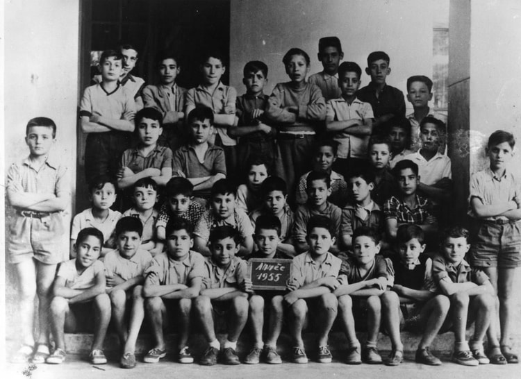 1955 - CM1 - Ecole duffaut , ecole maternel place des victoires ,
