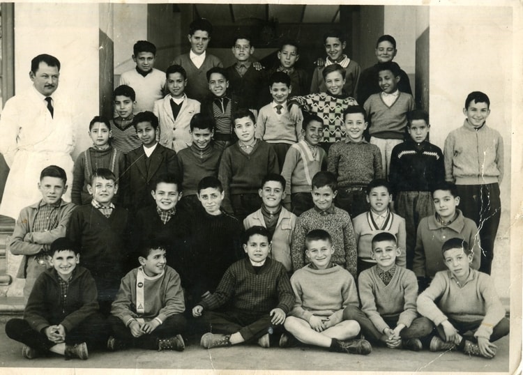 1961 - Classe de cm2 monsieur muller yvon - Ecole duffaut , ecole maternel place des victoires ,
