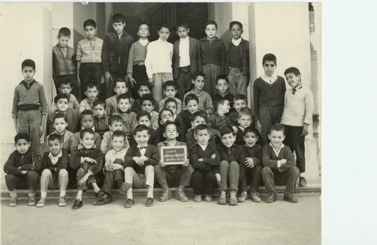 1962 - CE1 Ecole Duffaut Tlemcen - Ecole duffaut , ecole maternel place des victoires ,