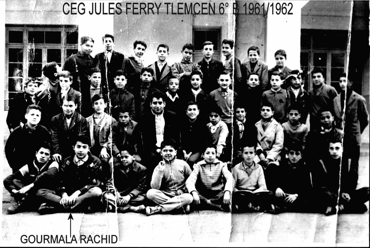 1961 - 6eme B - College jules ferry