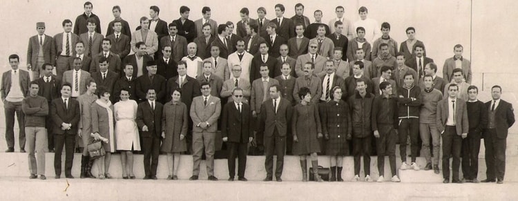 1970 - Personnel lycée benzerdjeb  - Lycee docteur benzerdjeb
