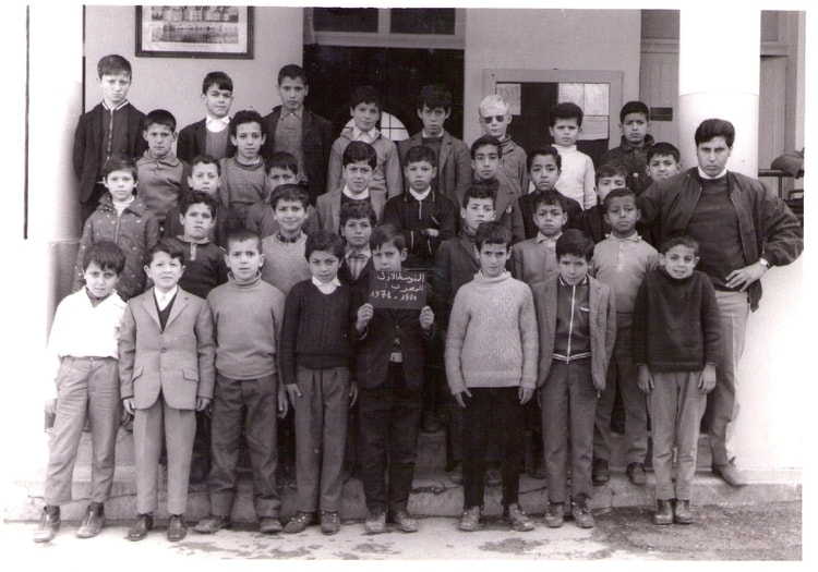 1970 - CM1Arabisé  70-71 Enseignant Mr Boutchich - Ecole el abili