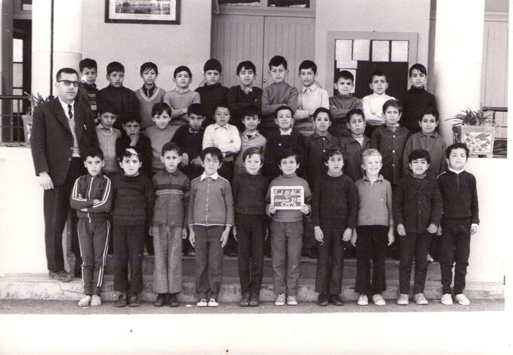 1971 - CM1a_71-72_Mr Hamdane - Ecole el abili