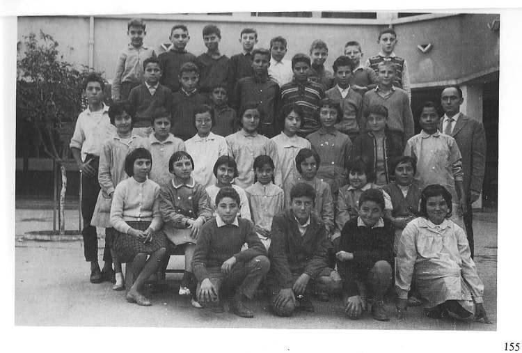 1961 - Classe B/collège Pierre Brossolette Béni-Saf - Collège pierre brossolette