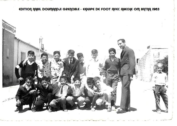 1963 - OM BATNA AVEC AYECHE - Ecole abdelkader