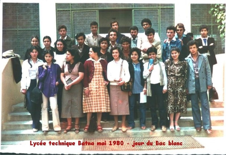 1980 - 3 TCB - Lycée technique de batna