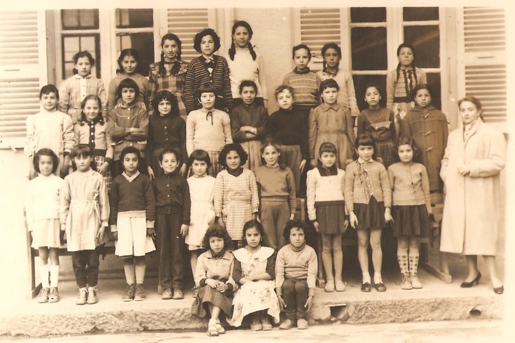 1956 - Cours élémentaire 2ème année-classe de Mme Nozière - école de filles