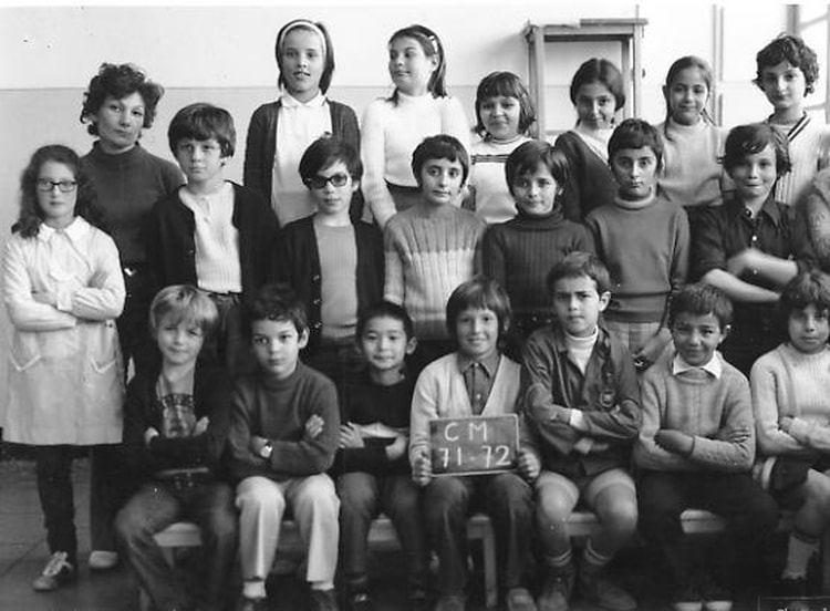 1971 - CM - Ecole  michelet