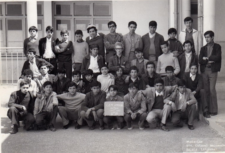 1972 - 4ème B - College des freres amrane