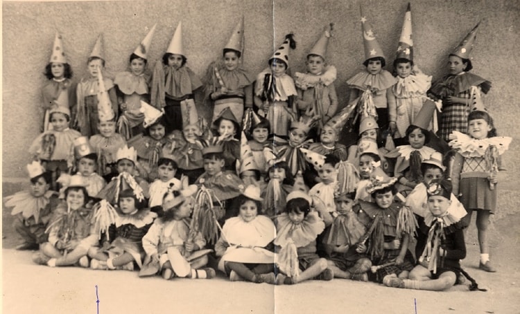 1952 - Maternelle-Ecole maternelle des Allées-Biskra-1952-1953  - Ecole les allées