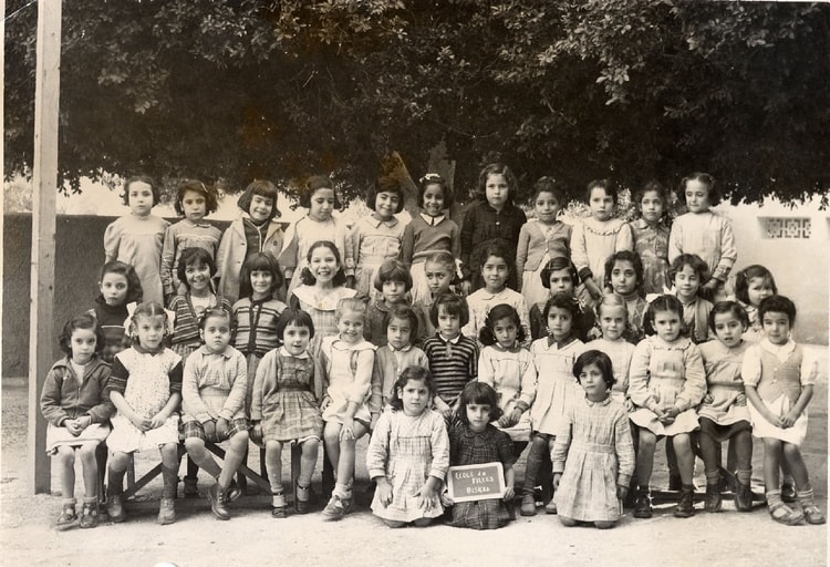 1953 - CP-mme Floquet-Ecole de filles de Biskra-1953-1954 - Ecole les allées