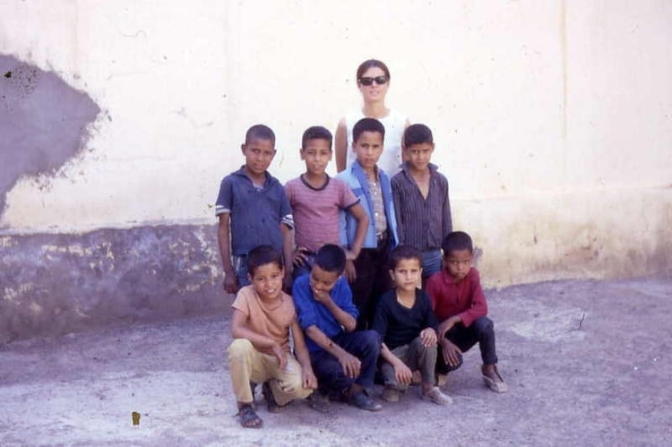 1968 - Un groupe d'élèves - Ecole de garcons avenue lotfi