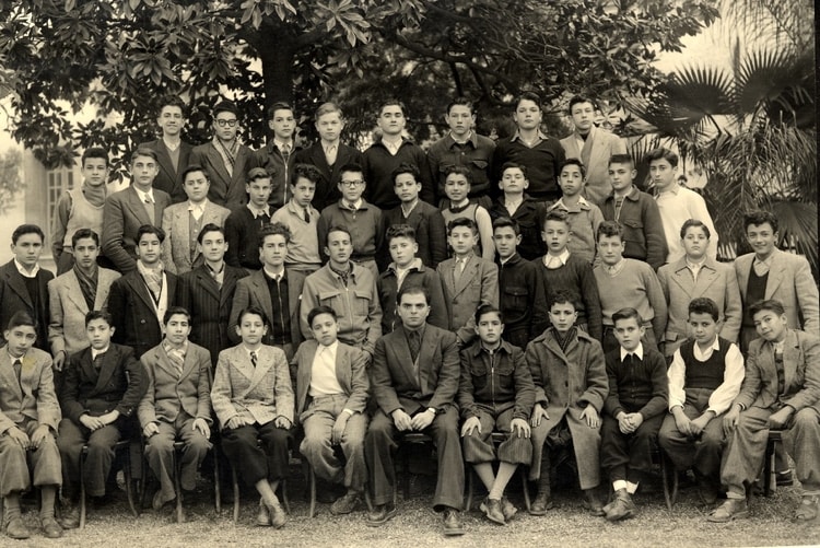 1950 - Lycée Duveyrier-4ème.Moderne 1950/51 - Ibn el rochd (ex  duveyrier)